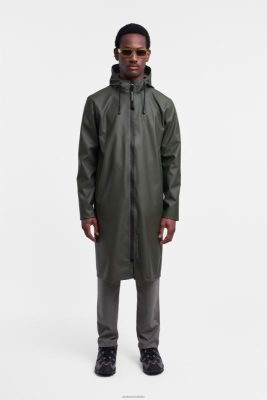 Stutterheim Parka leggero Camden verde - Stutterheim Italia 8V6X699 uomini