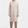 Stutterheim Stoccolma lungo impermeabile ostrica ostrica - Stutterheim Raincoats 8V6X647 donne