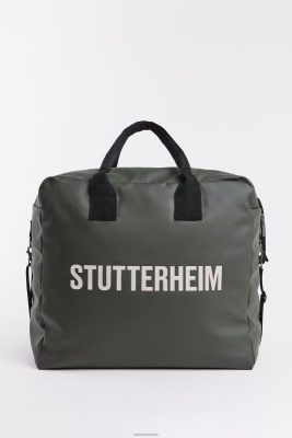 Stutterheim borsa svea box verde - Stutterheim Italia 8V6X6303 unisex