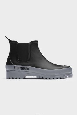 Stutterheim chelsea winterwalker nero/grigio - Stutterheim Boots 8V6X6178 unisex