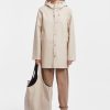 Stutterheim impermeabile di Stoccolma ostrica - Stutterheim Raincoats 8V6X663 donne