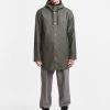 Stutterheim impermeabile leggero di Stoccolma verde - Stutterheim Raincoats 8V6X6119 uomini