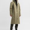 Stutterheim impermeabile lungo con stampa Stoccolma aloe - Stutterheim Raincoats 8V6X6105 uomini