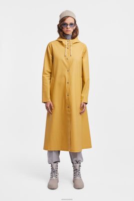 Stutterheim impermeabile lungo mosebacke chai - Stutterheim Raincoats 8V6X636 donne