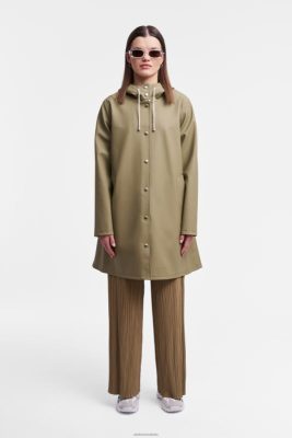 Stutterheim impermeabile mosebacke aloe - Stutterheim Raincoats 8V6X6195 donne