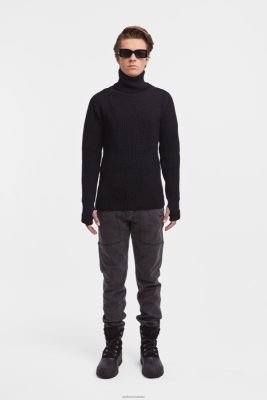 Stutterheim maglione a rulli originale nero - Stutterheim Italia 8V6X6154 uomini