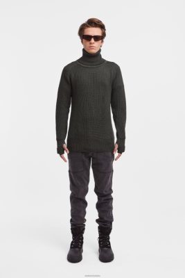 Stutterheim maglione a rulli originale verde - Stutterheim Italia 8V6X6155 uomini