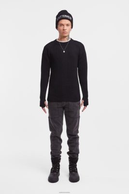 Stutterheim maglione originale nero - Stutterheim Italia 8V6X6151 uomini