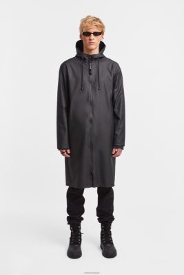 Stutterheim parka di camden nero - Stutterheim Italia 8V6X6148 uomini